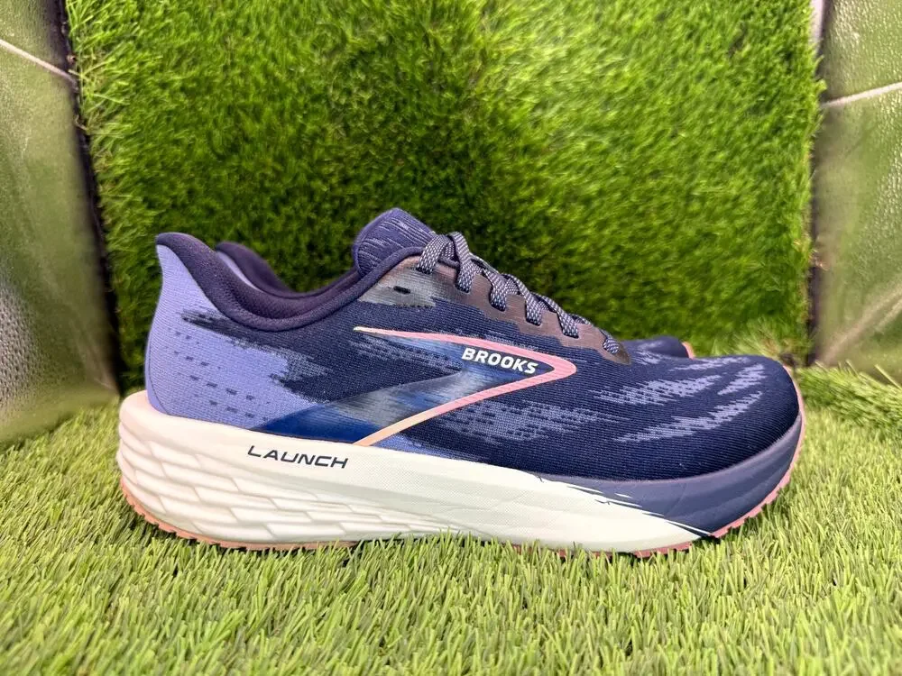 Brooks Launch 11 1204391B483 Athletic Sneaker Womens 9.5B Blue Mesh Gym Sports